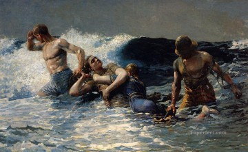 ウィンスロー・ホーマー Painting - アンダートウ・ウィンスロー・ホーマー 1886年 写実主義海洋画家ウィンスロー・ホーマー